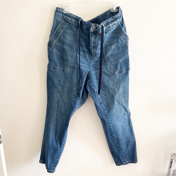 JUDY BLUE HIGH WAIST VINTAGE WASH JOGGER jeans size 20W - Picture 6 of 11